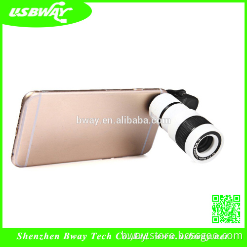Hot selling Smart Phone Lens with low price Mobile Phone Lenses with 8X Magnification for Christmas gift free sample